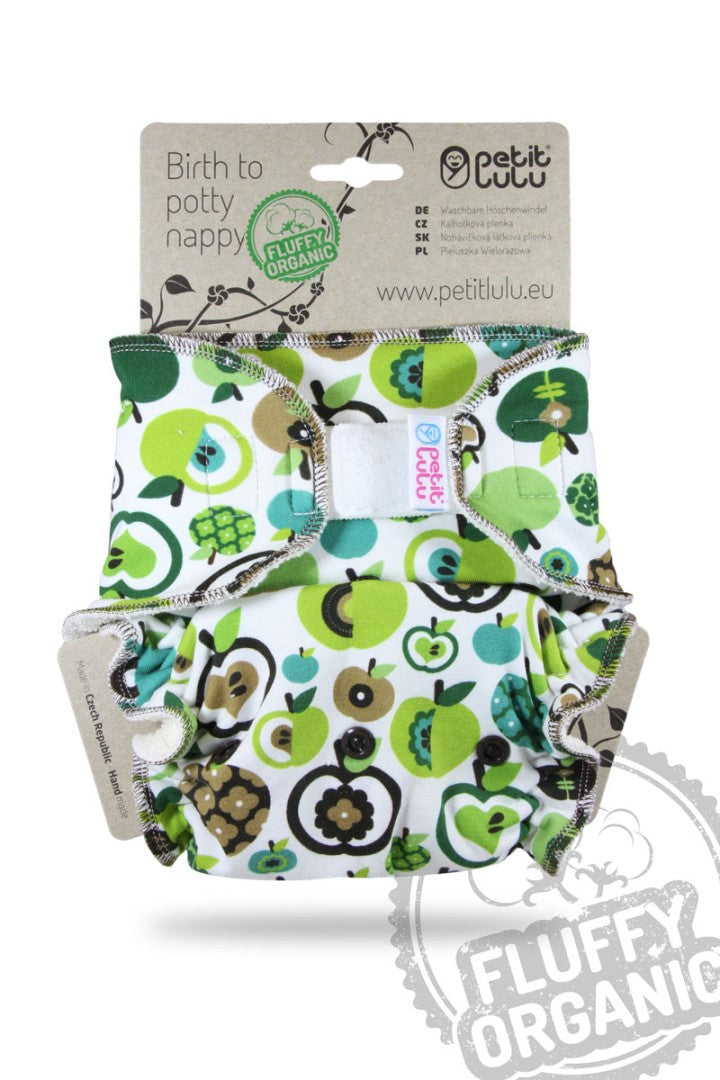 Petit Lulu Maxi Night Fluffy Organic - Klittenband