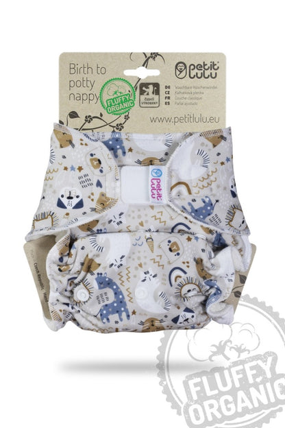 Petit Lulu Maxi Night Fluffy Organic - Klittenband