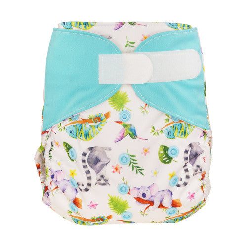 Blümchen Overbroekje Velcro Chamaeleon