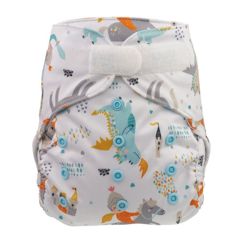 Blümchen Overbroekje Velcro Little Knight