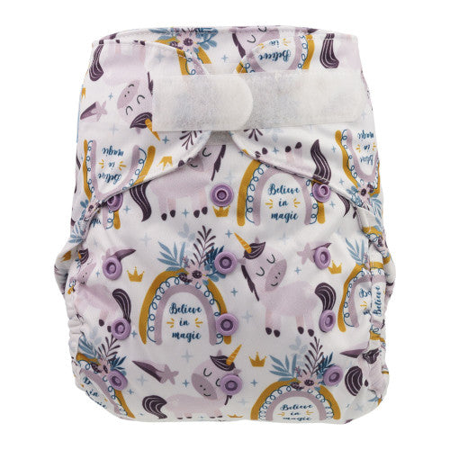 Blümchen Overbroekje Velcro Magic Unicorn